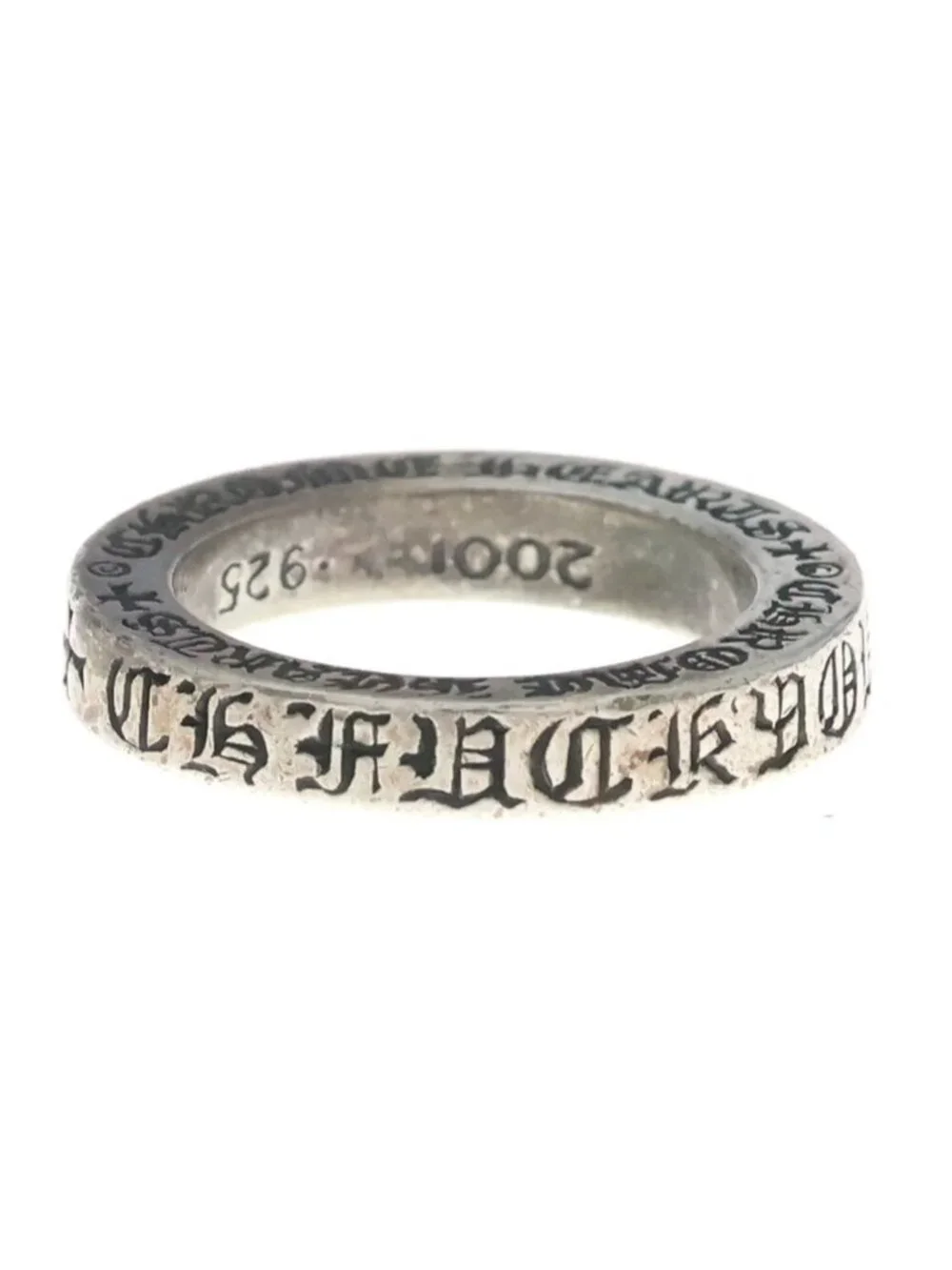 Chrome Hearts Spacer You Ring Silver